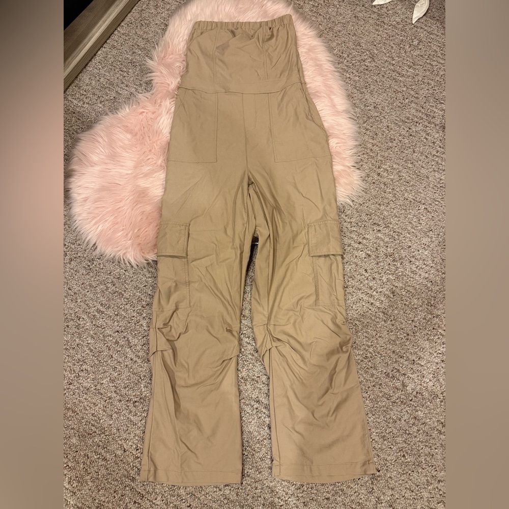 HYFVE Tan Jumpsuit with Classic Style